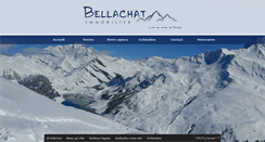 Desktop Screenshot of bellachat-immo.com